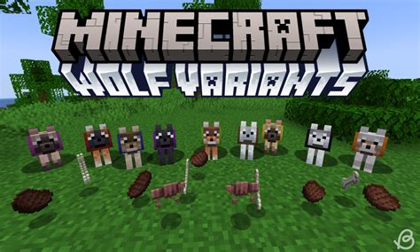 All Dog Variants Minecraft