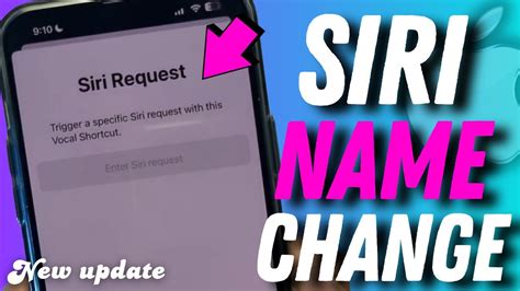 Can You Change Siri Name