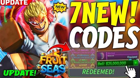 Fruit Seas Codes