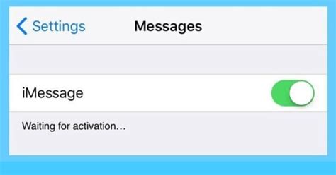 Imessage Waiting For Activation: Quick Fix For Seamless Connectivity