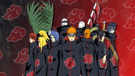 Members Of Akatsuki Naruto