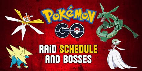 Pokemon Go Raid Schedule