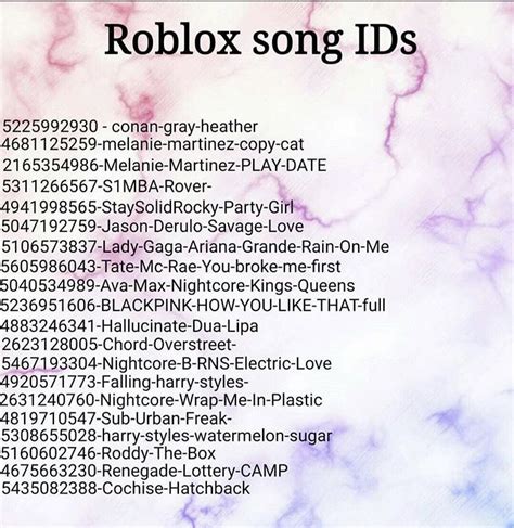 Roblox Song Ids Master List: Top 100 Tracks To Boost Your Game
