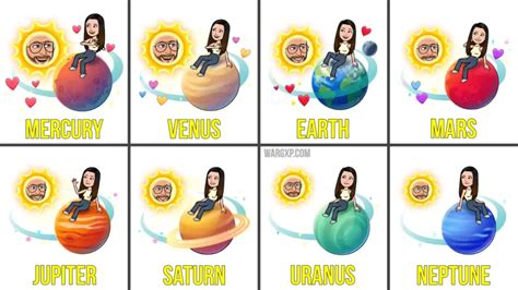 Solar System Snapchat Order
