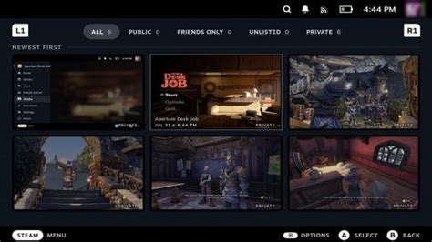 Steam Deck Screenshot
