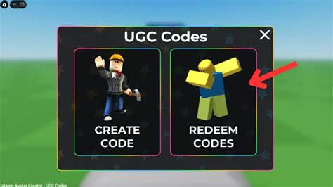 Ugc Codes Roblox